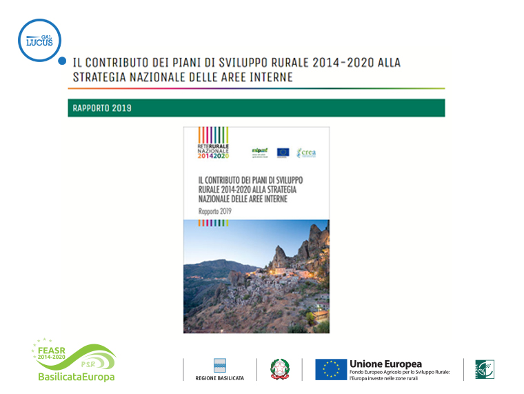 IL CONTRIBUTO DEI PIANI DI SVILUPPO RURALE 2014-2020 ALLA STRATEGIA NAZIONALE DELLE AREE INTERNE