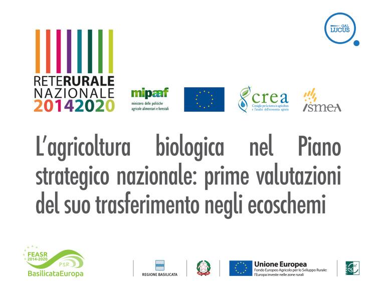 L’AGRICOLTURA BIOLOGICA NEL PIANO STRATEGICO NAZIONALE: PRIME VALUTAZIONI DEL SUO TRASFERIMENTO NEGLI ECOSCHEMI