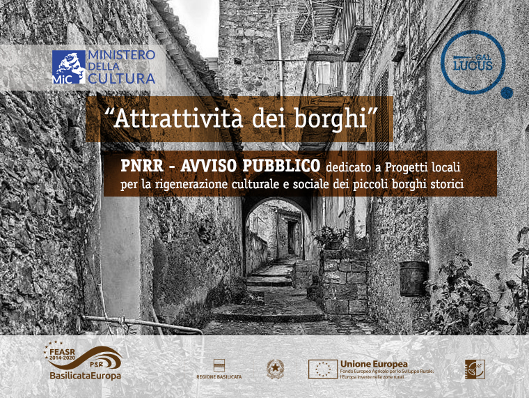 AVVISO PUBBLICO PROGETTI DI RIGENERAZIONE CULTURALE E SOCIALE DEI PICCOLI BORGHI STORICI PNRR M1C3 – INVESTIMENTO 2.1 – ATTRATTIVITÀ DEI BORGHI